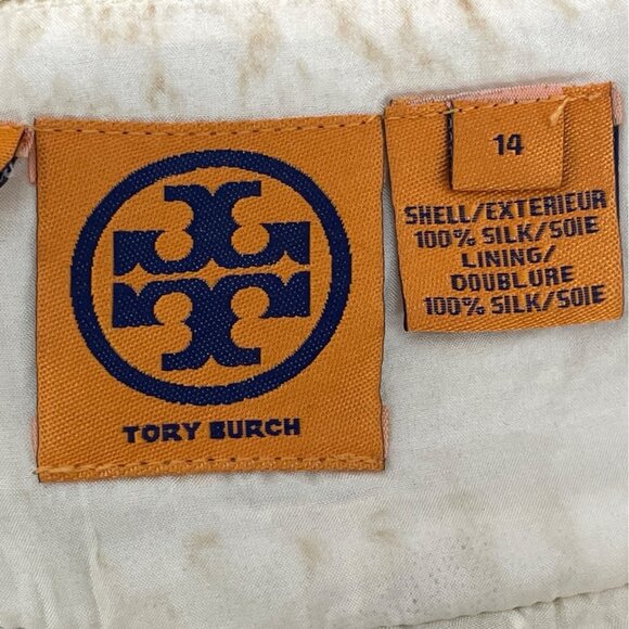 Tory Burch Womens Gold Sequin Shift Sleeveless Mini Dress Sz 14 - New - Picture 6 of 8